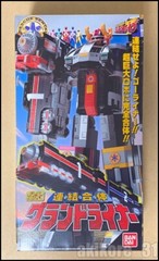 Super Minipla Grand Liner Train Megazord Power Rangers Lightspeed Rescue BANDAI