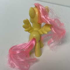 2010 Yellow Fluttershy My Little Pony 3” Figure Toy Hasbro