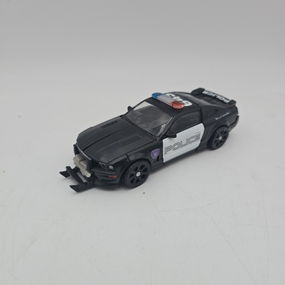 TRANSFORMERS Movie 2007 Deluxe Class BARRICADE Figure Toy Police Car 6″ 643