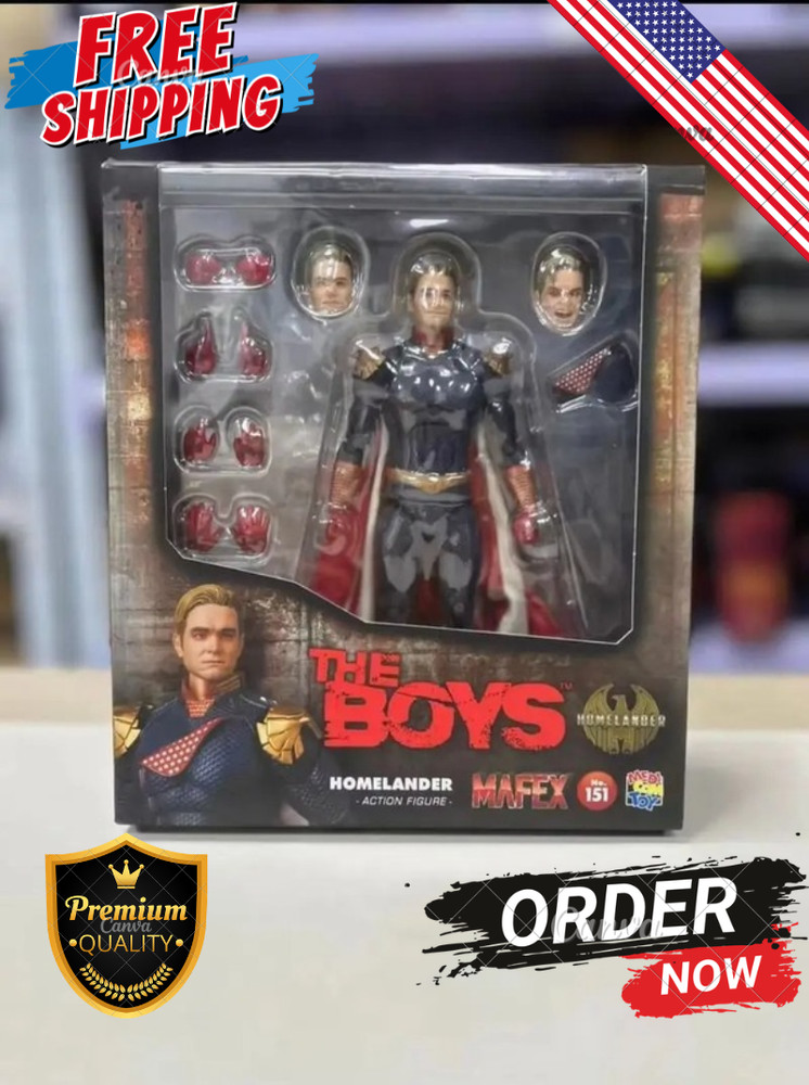 Medicom Toy MAFEX 151 Homelander The Boys Action Figure Model In Stock