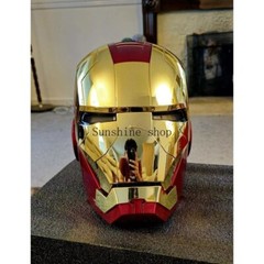 Autoking Iron Man Helmet MK5 1/1 Voice-controlled Mask Transform Cosplay Prop US