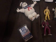 Mixed Action Figure Lot Ghostbuster Beetle Juice Ninja Turtle Cup