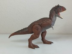 Mattel JURASSIC WORLD Camp Cretaceous Carnotaurus Movement & Sound Used