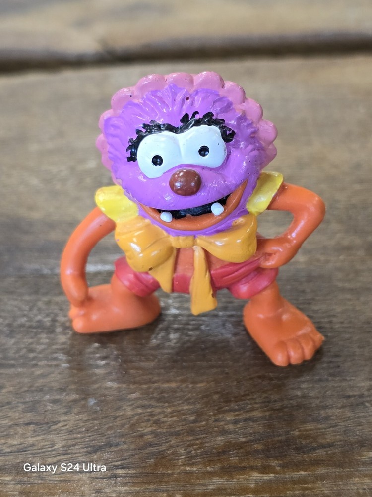 1985 Maya Borges Muppet BABIES 2″ BABY ANIMAL PVC Portuguese Vintage Figure