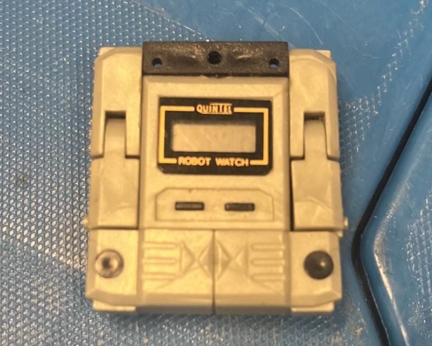 1980s Vintage Kronoform Quartz Transforming Robot Watch Toy Part (Untested) ( O
