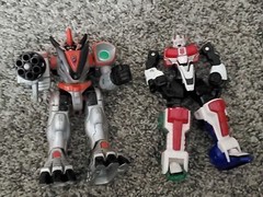 2000 2009 Bandai Power Ranger Time Force Quantasaurus Megazord Figure