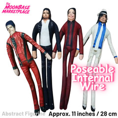 Michael Jackson Plush Doll Cosplay Stuffed Figure Collectible Room Decor Gift