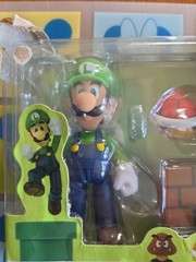 In-Stock Bandai S.H.Figuarts SHF Action Figure Luigi (Super Mario) Read Descri O