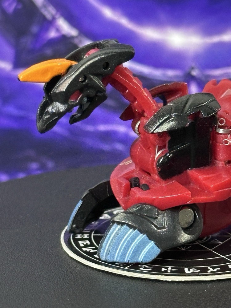 Bakugan Viper Hex Helios Pyrus Original Color Rare Import Japan