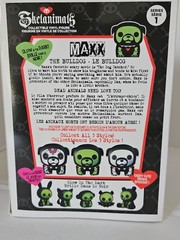 Lot Of 2 Skelanimals Glow In The Dark Jack and Maxx Collectible Vinyl Figures
