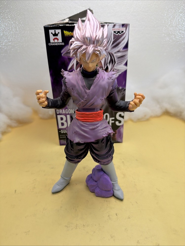 Blood of Saiyans Goku Black Super Saiyan Rose Authentic Banpresto Box Damage USA