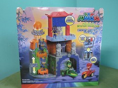 PJ Mask Mystery Moutain Playset Toy Set Disney Catboy & Ninja Figure BRAND NEW