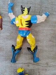11 Lot Vintage 1990s Marvel X-Men ToyBiz Action Figures Wolverine Cable