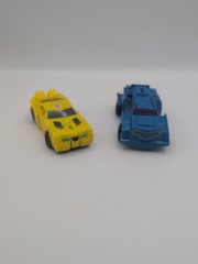 2016 Transformers Cyberverse 1 Step Changers Soundwave Bumblebee Figure/Vehicle