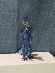 Kid Galaxy Poseable Dragon Figure | Blue & Green Dragon Action Toy