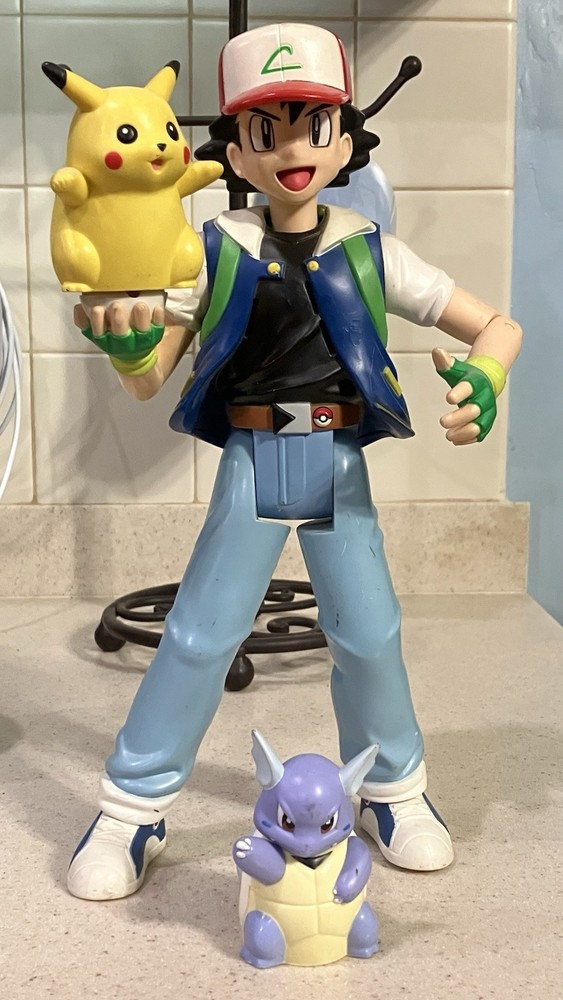 Pokémon – ThinkChip Ash Ketchum- “Trainer’s Choice” – Hasbro (2000) WORKS!!