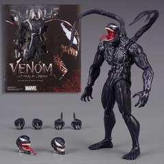 6.7” Venom Action Figure Yamaguchi Revoltech Poseable Collectible Toy 17cm Gift