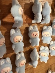 Mini Series Flocking Figures 4cm Cute Gift DIY Decor Toys Kawaii Big Into Energy