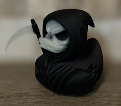 Grim Reaper Duck- Glow in the Dark