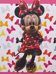 Herocross Hybrid Metal Figuration #027 Disney Minnie Mouse in Red Dress Diecast