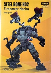 Joytoy 1/25 Dark Source Steel Bone Mecha (Gray-Green) H02 with pilot US Seller