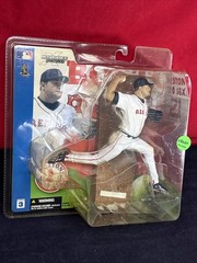 ROGER CLEMENS Boston Red Sox Variant McFarlane MLB Series 3 Figure Rare New 2002