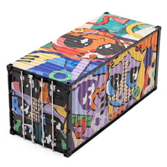 1:20 Shipping Container JCORP KaPOW Puff Girls 5″ Vinyl Figure Graffiti Art Toy
