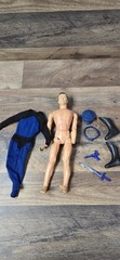 Vintage 1966 Ideal 12” Captain Action Figure & Accessories