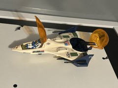 GI JOE 1987 Battle Force 2000 Vector Jet w/ Pilot Maverick