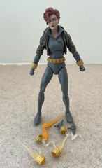 Hasbro Marvel Legends Series Black Widow Grey Suit Action Figure