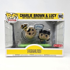 Peanuts Funko Pop! Moment Charlie Brown + Lucy 1682 Target Exclusive : NEW!