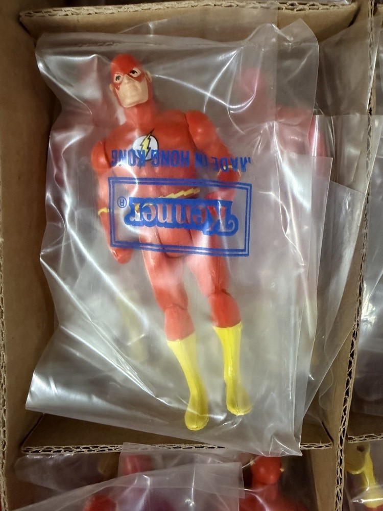 Vintage Kenner 1984 DC Super Powers The Flash Baggie OVERSTOCK Action Figure