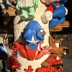 Puerto Rican frog, coquí 3D printed/ tree Frog collectible with hidden Mag.