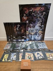 BANDAI Ichiban Kuji OVERLORD C E F G Complete Set of 23 Acrylic Stand Poster