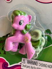 My Little Pony G4 FiM TRU Exclusive Lemony Gem Flower Wishes + MOC Eraser