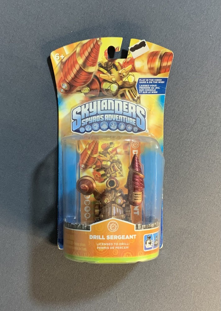 Skylanders Spyro’s Adventure Drill Sergeant – New But The Package Came Apart