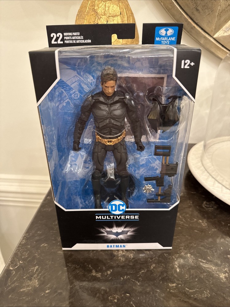 McFarlane The Dark Knight DC Multiverse Batman (Hong Kong Sky Dive) Figure New