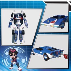 Tobot V Galaxy Detective Car Transform Robot Tachyon Golden Edition No Box