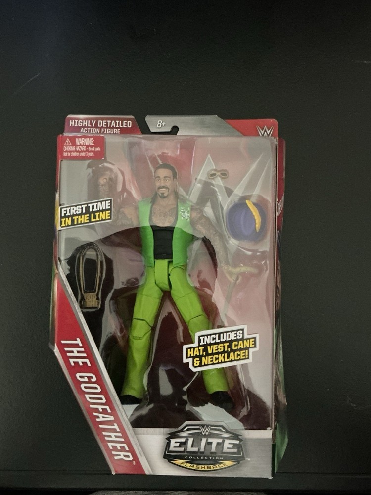MATTEL WWE Elite Collection Series 39 The Godfather Wrrestling Action Figure NEW