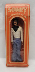 1976 Mego SONNY BONO 12″ Poseable Doll New Doll in Open Box
