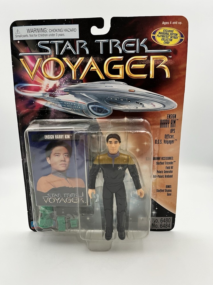 Star Trek Voyager Ensign Harry Kim 5″ Action Figure Playmates 1995
