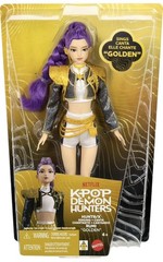 KPop Demon Hunters Huntrix RUMI Singing Golden Doll Mattel FAST SHIP