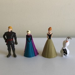 DISNEY FROZEN DOLLS ACTION FIGURES LOT 2”-3″