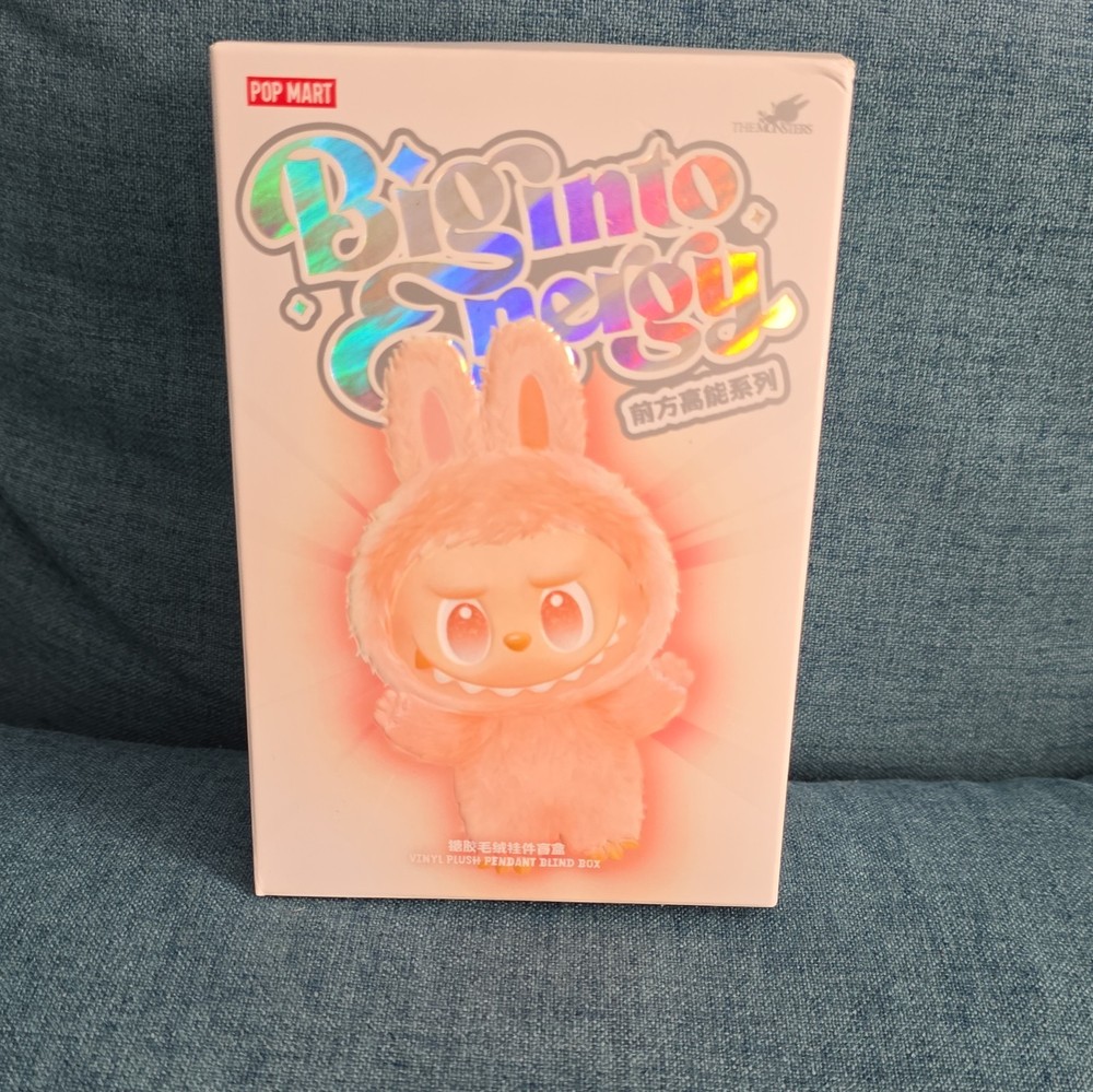 New POPMART Labubu The Monsters Big Into Energy Single Blind Box – Sealed!