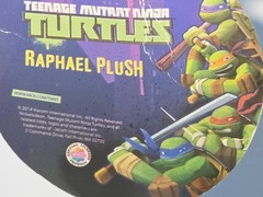 Teenage Mutant Ninja Turtles Raphael Plush13.5″