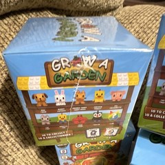 4 Roblox Grow a Garden Mystery Figure Box Set Dog Cat Rabbit Pig Chicken Ages 6+