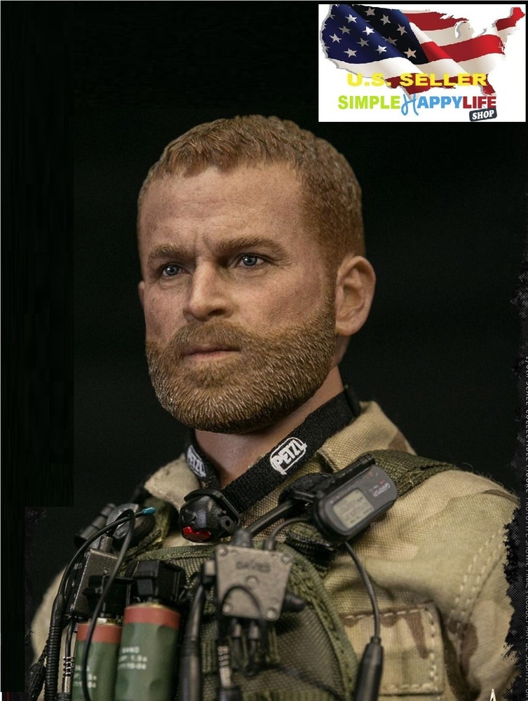 1/6 male Head Assault team soldier For 12″ figure Hot Toys worldbox phicen ❶USA❶