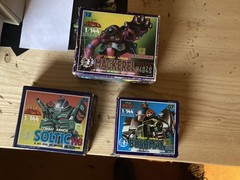 Dougram Soltic, Bushman, Mackerel – 1/144 Diecast Model Takara Mint
