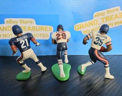 LOT OF 3 KENNER CHICAGO BEARS STARTING LINEUP FIGURE nfl slu Loose Woolford Neal