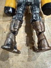 2011 Real Steel Jakks Pacific Atom 7.5 Punching Action Figure Loose Clean Rare